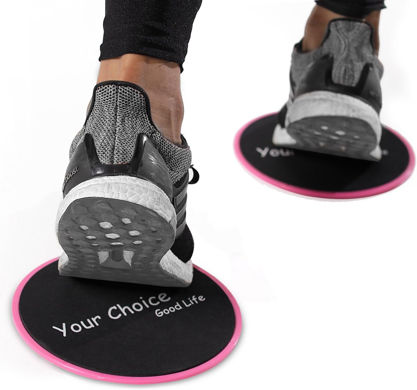 Transform Your Workouts with Our Versatile 7" Core Sliders - Perfect for Carpet & Hardwood Floors!