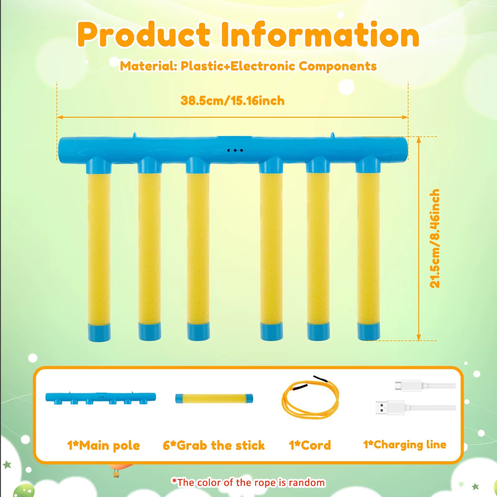 Exciting Challenge Falling Sticks Game - Enhance Hand-Eye Coordination with This Fun and Interactive Toy for Kids and Parents!