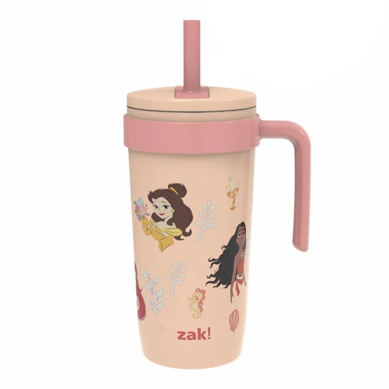 Zak Designs Fairway Kids Insulated Stainless Steel Tumbler - Splash-Proof Lid & Silicone Spout for Easy Sipping!
