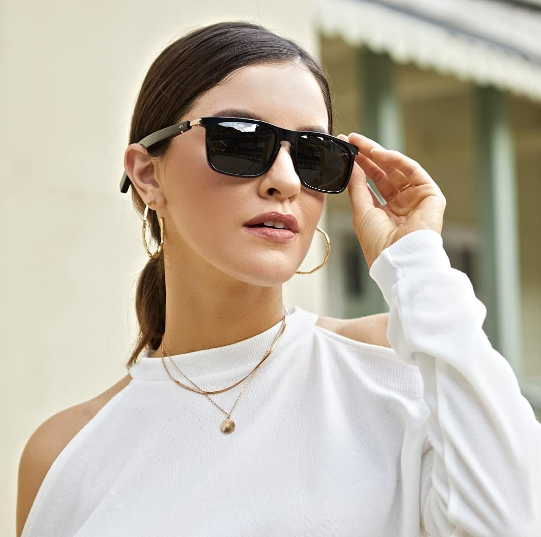 Experience the Future of Audio with WitWot Smart Audio Glasses - Stylish Blue Light & Sun Lenses for All-Day Comfort and Crystal Clear Sound