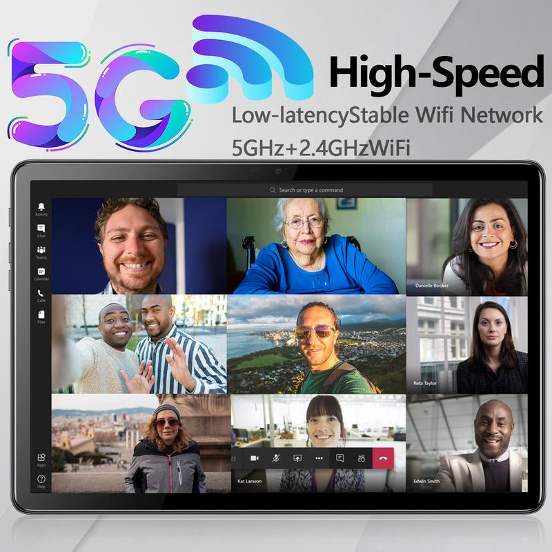 2024 Newest 10-Inch Android Tablet - 2-in-1 with Keyboard, Octa-Core, 128GB ROM, 1TB Expandable, HD Screen, 13MP Camera, 7000mAh Battery, Bluetooth 5.0, Includes Mouse, Stylus, and Case