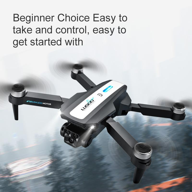 YCMDCGIE LU900 Foldable Drone with Dual HD Cameras, Gesture Control, and WiFi FPV Live Video - Perfect for Vlogging and Ideal Gift for Kids!