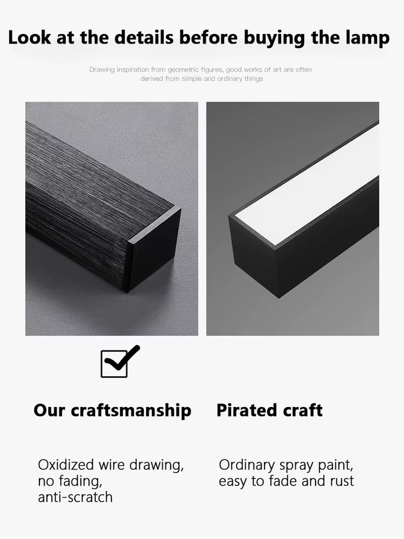 Elevate Your Space with Our Modern Minimalist Ceiling Light - Perfect for Bedrooms, Living Rooms, and Villas