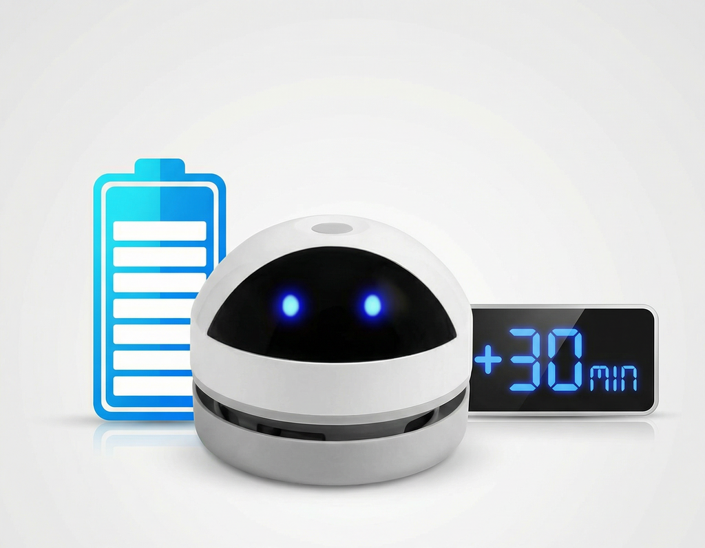 Potente Mini Aspiradora De Mesa Inalámbrica: Limpieza Eficaz y Portátil para Tu Hogar