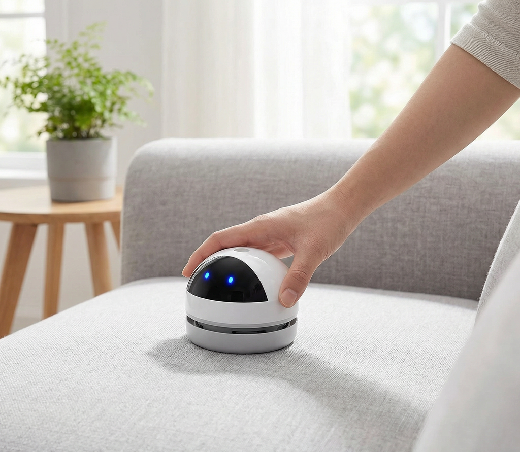 Potente Mini Aspiradora De Mesa Inalámbrica: Limpieza Eficaz y Portátil para Tu Hogar