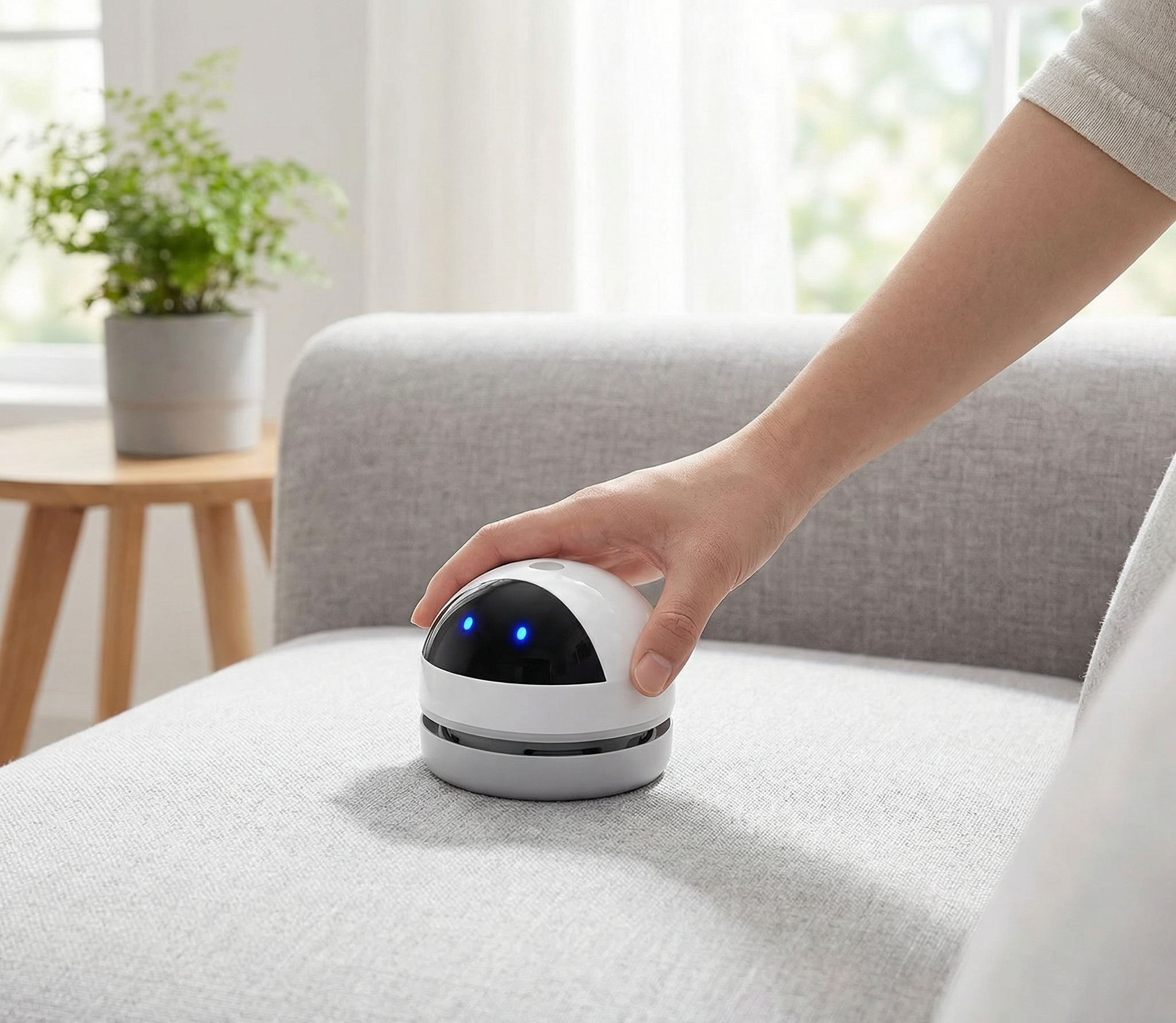 Potente Mini Aspiradora De Mesa Inalámbrica: Limpieza Eficaz y Portátil para Tu Hogar