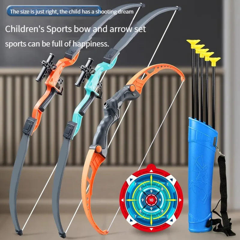 Exciting 52Cm Bow and Arrow Toy Set for Kids - Perfect for Outdoor Archery Fun and Skill Development!