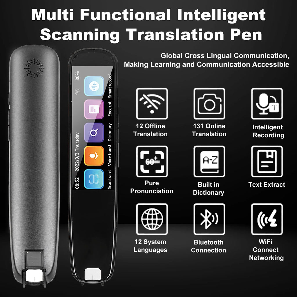 Smart Translation & Reading Pen – Instantly Reads, Speaks & Translates 131 Languages