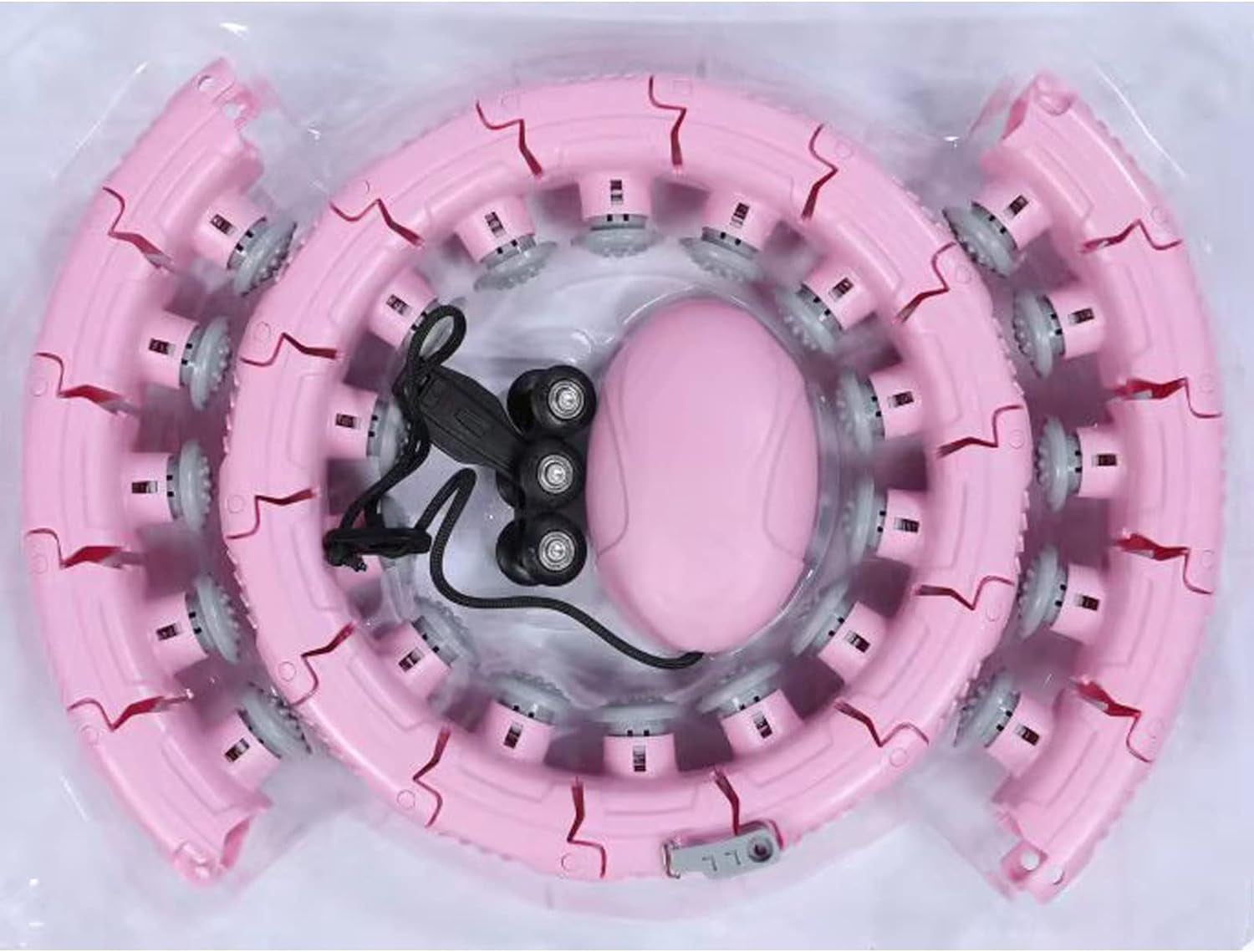 Transform Your Workout with the Smart Weighted Hula Exercise Hoop - 2-in-1 Fitness & Massage for All Ages!