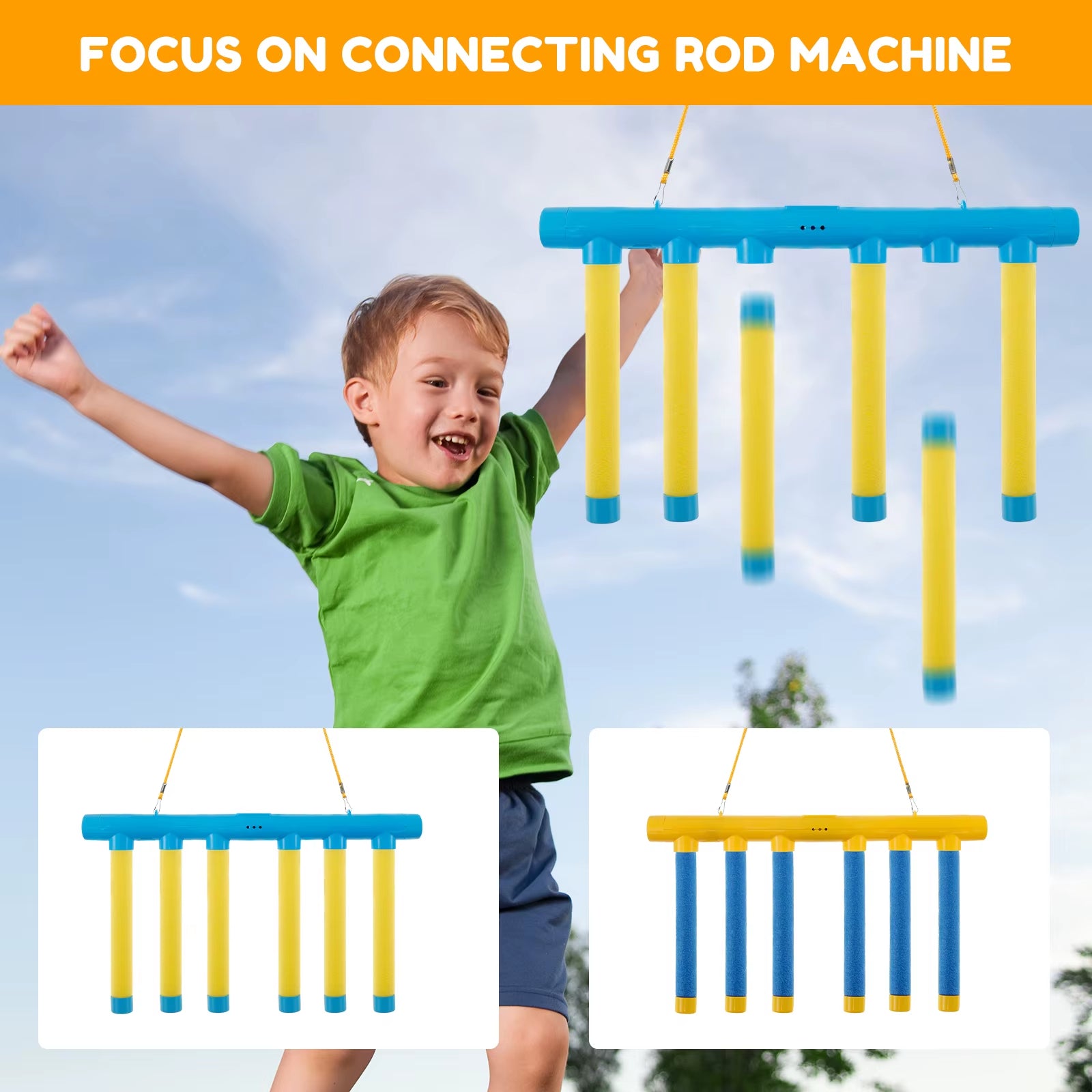 Exciting Challenge Falling Sticks Game - Enhance Hand-Eye Coordination with This Fun and Interactive Toy for Kids and Parents!