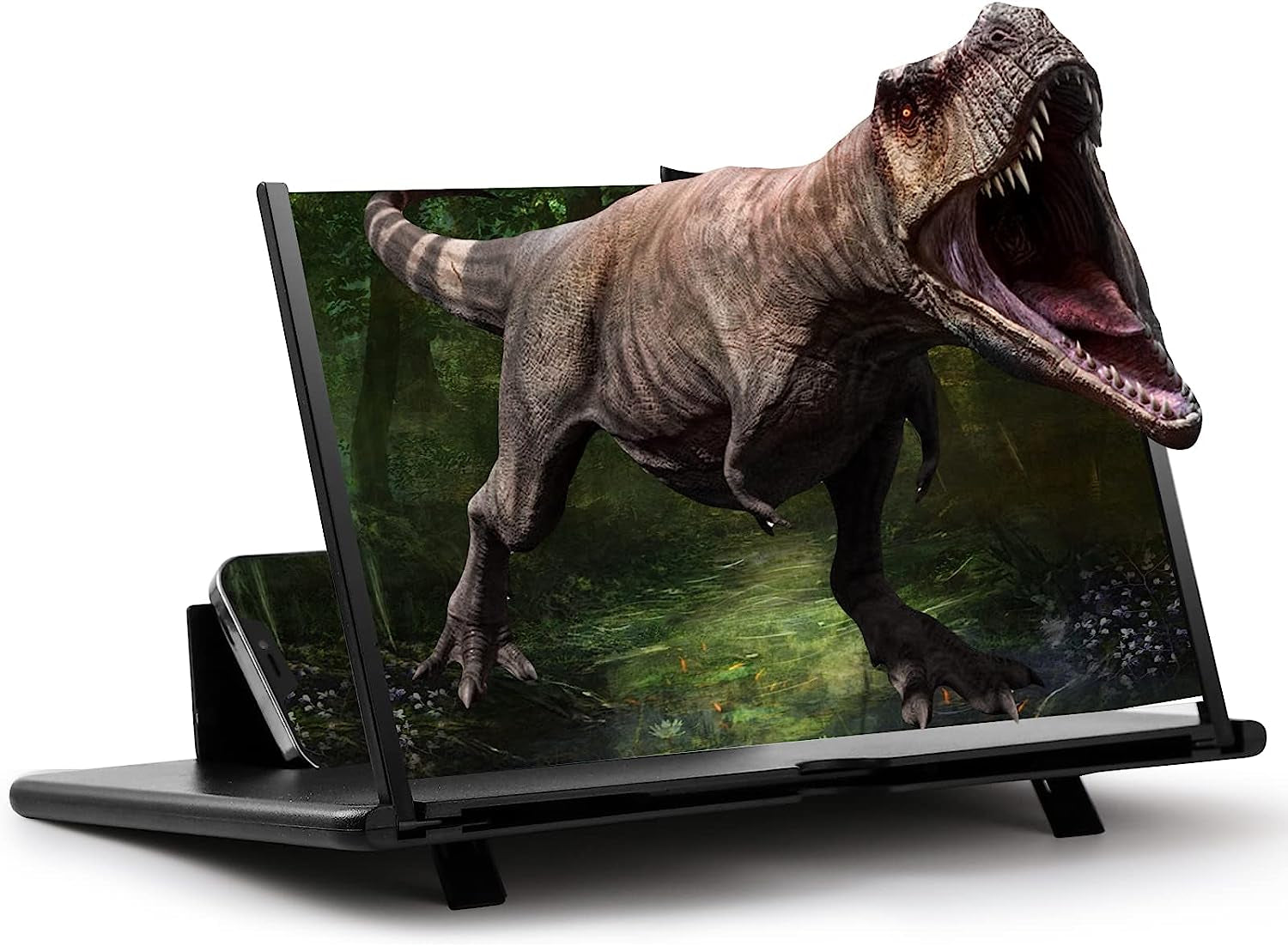 Experience Movies and Gaming Like Never Before with the 14" HD 3D Screen Magnifier for Your Smartphone