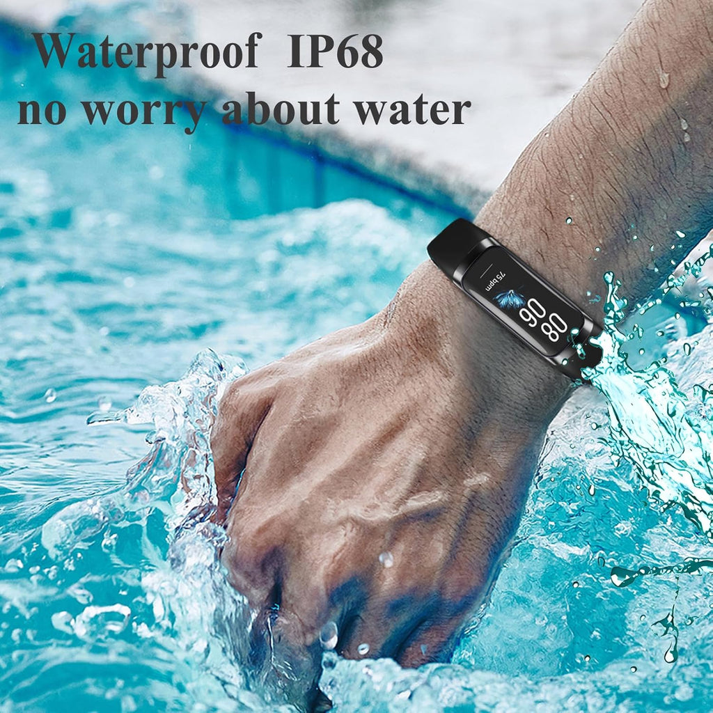 Stay Fit and Stylish with the C60 Health Fitness Tracker: Slim, Waterproof, and Packed with 25 Sports Modes!