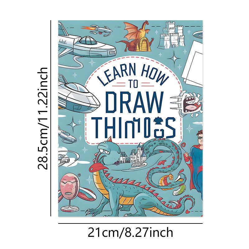 Unleash Your Creativity: 300 Adorable Animal Food & Fun Patterns for Stress Relief and Imagination Boosting - Perfect DIY Drawing Gift for Adults and Students!
