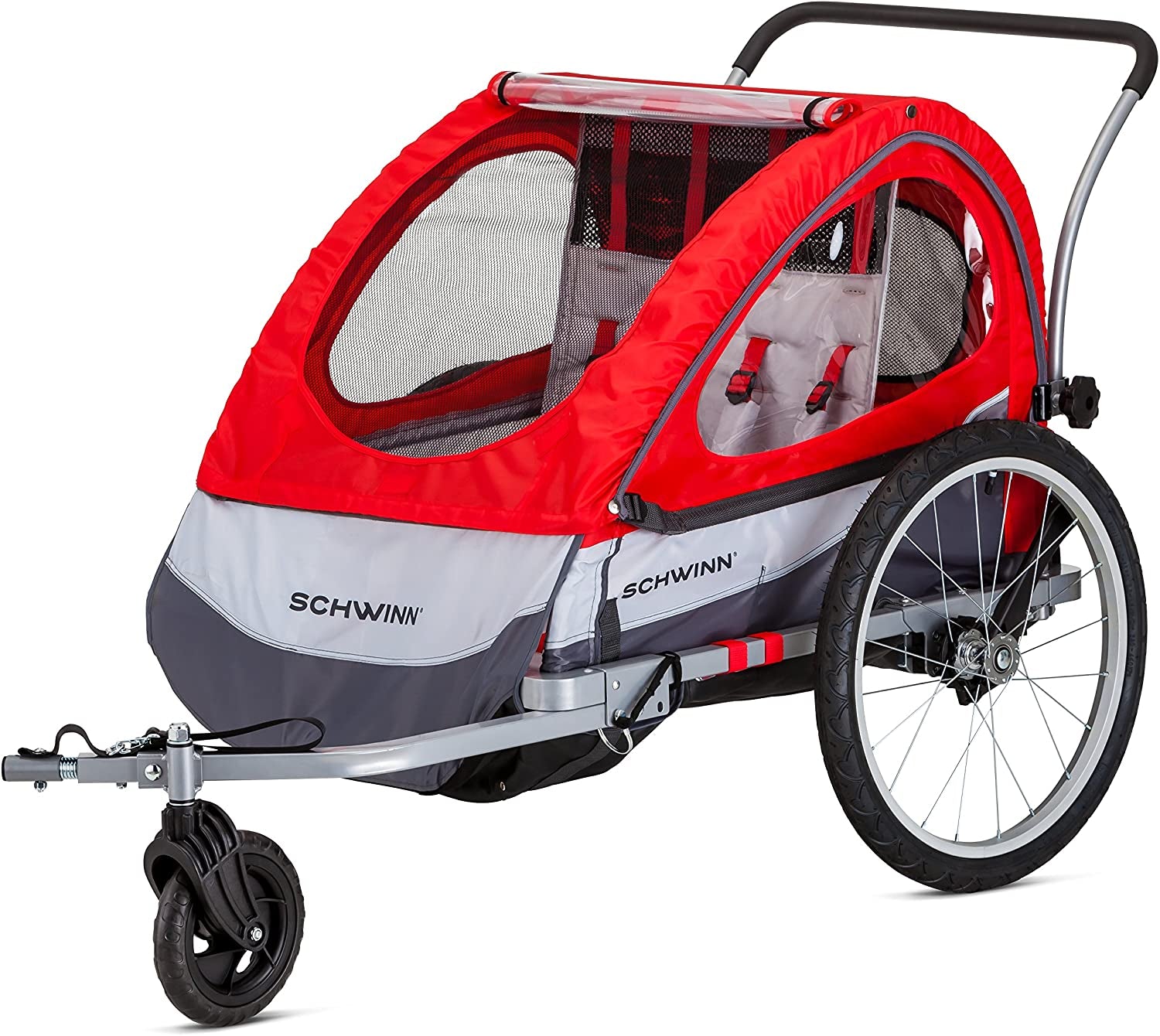 Adventure Awaits with the Trailblazer Plus Kids Bike Trailer - Versatile, Safe, and Stylish for Family Rides