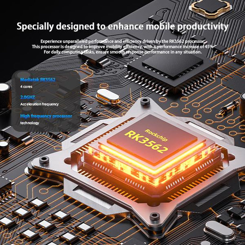 Powerful 10.1" Android Tablet with Keyboard & Mouse - Quad-Core 2.0GHz, 12GB RAM, 128GB Storage - Perfect for Work & Play, Ideal Christmas Gift!