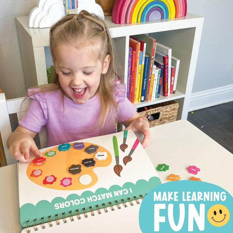 Engaging Busy Book for Toddlers & Preschoolers: Fun Learning Activities for Ages 3-7!