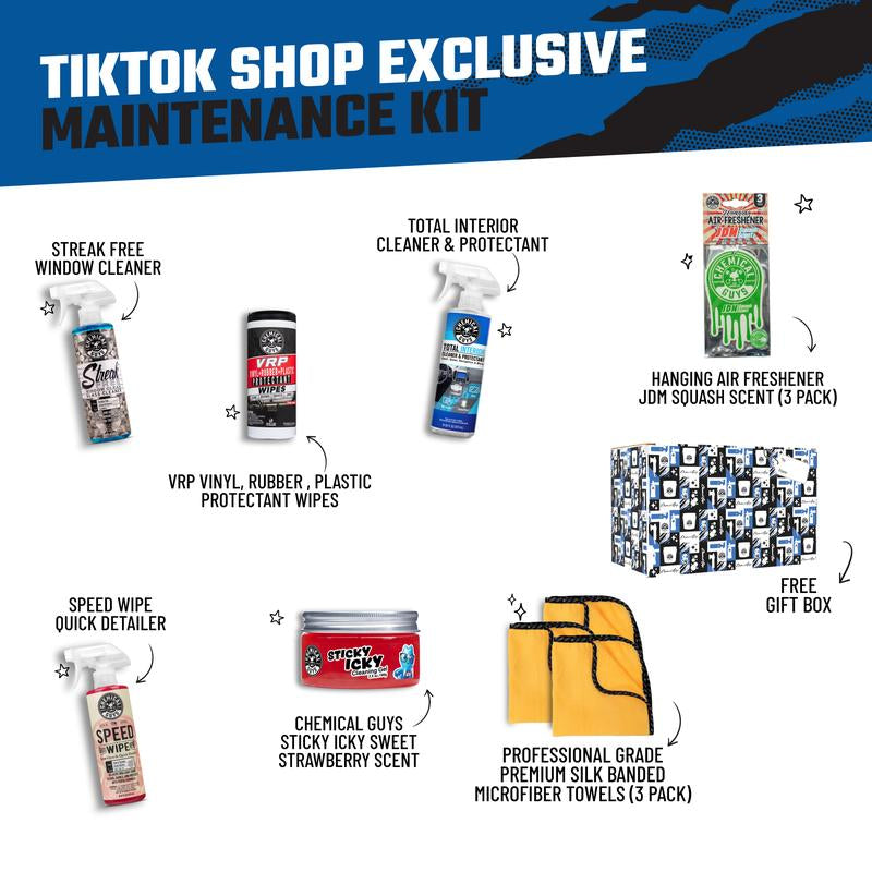 Unlock Ultimate Car Care with Chemical Guys Exclusive TikTok Bundles – Limited Edition Kits Featuring Wash Essentials, Interior Cleaners, Air Fresheners & More in Premium Gift Packaging!