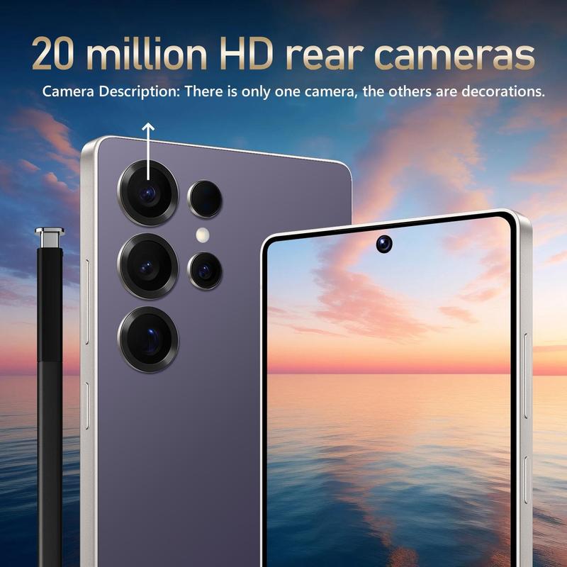 FUFFI 6.8" Smartphone - 128GB ROM, 6GB RAM, Built-In Stylus, 20MP Camera & Long-Lasting 4100mAh Battery, Octa-Core Power!