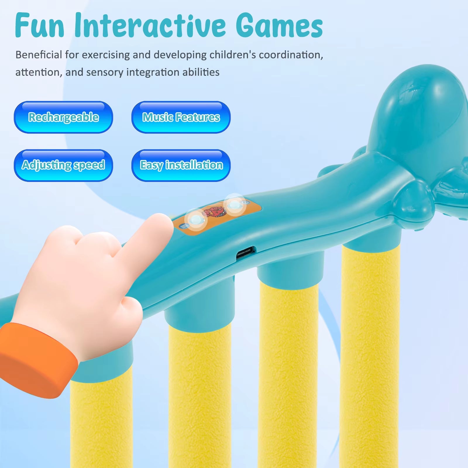 Exciting Challenge Falling Sticks Game - Enhance Hand-Eye Coordination with This Fun and Interactive Toy for Kids and Parents!