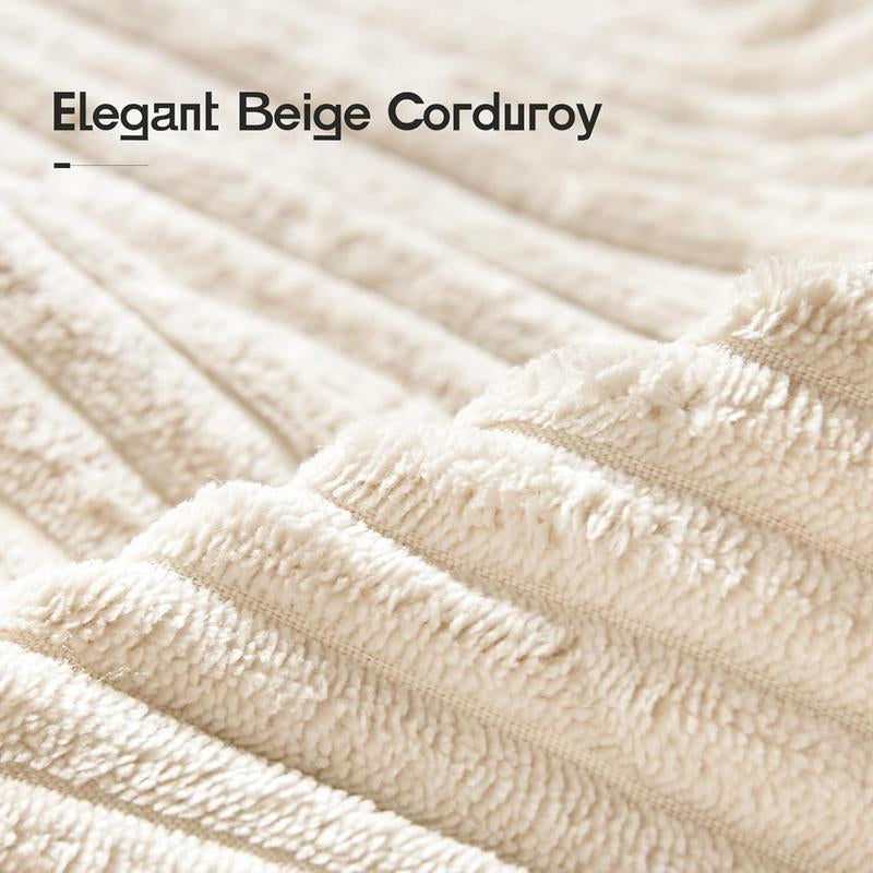 Amerlife Modern Oversized Sofa – Premium Bouclé/Chenille/Corduroy | 23" Deep Seat | USB Charging Ports | Cup Holders | Heavy-Duty Frame (2400 lbs Capacity)